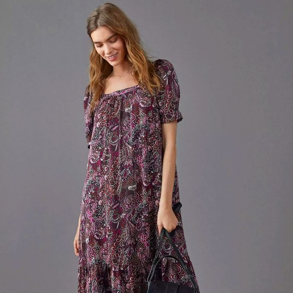 Maeve Lisabetta Maxi Dress - Picture 1 of 7